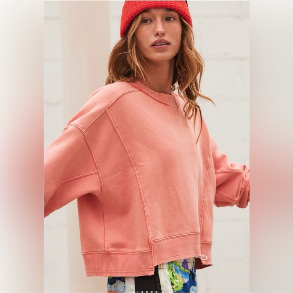 FREE PEOPLE FP Movement Intercept Pullover NWOT $88 MSRP